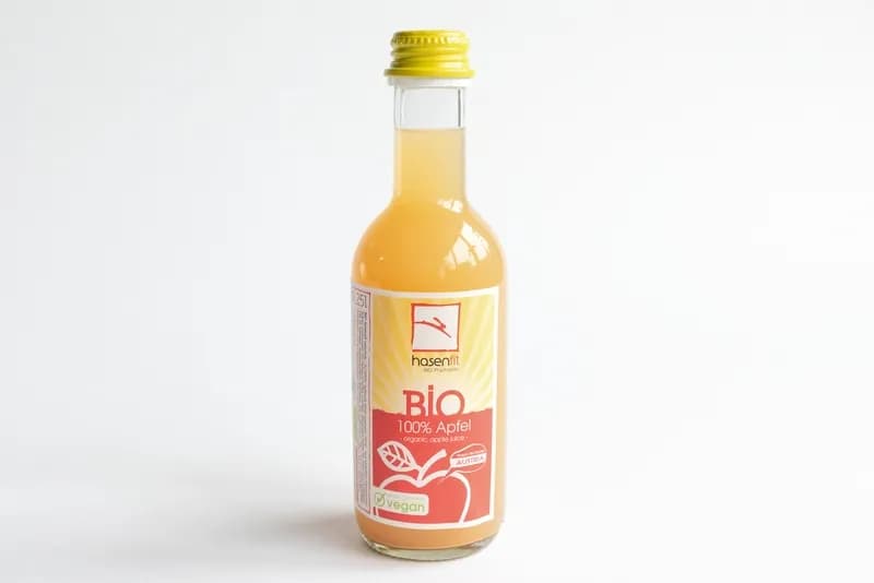 Produktbild von Apfelsaft naturtrüb, Hasenfit 0,25L MW